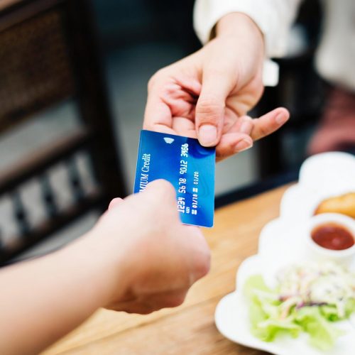 Giving addicts money with credit cards